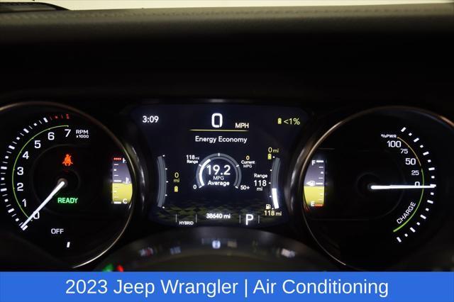 used 2023 Jeep Wrangler 4xe car, priced at $30,343