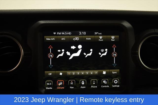 used 2023 Jeep Wrangler 4xe car, priced at $30,343