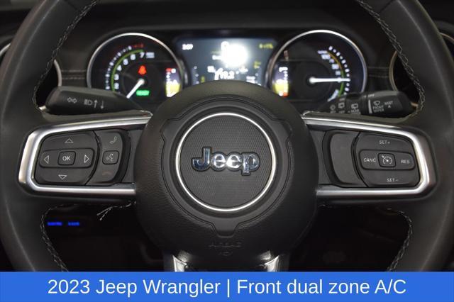 used 2023 Jeep Wrangler 4xe car, priced at $30,343