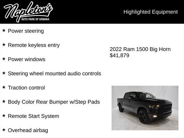 used 2022 Ram 1500 car, priced at $41,879