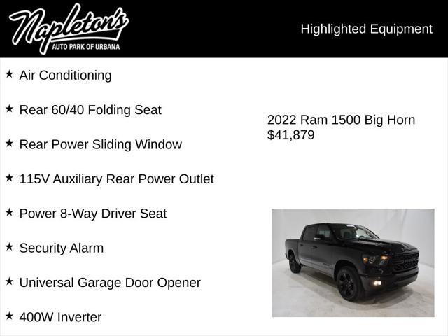 used 2022 Ram 1500 car, priced at $41,879