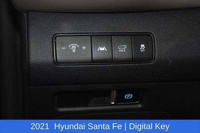 used 2021 Hyundai Santa Fe car, priced at $16,990