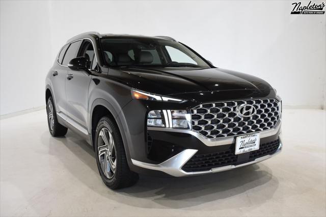 used 2021 Hyundai Santa Fe car, priced at $16,990