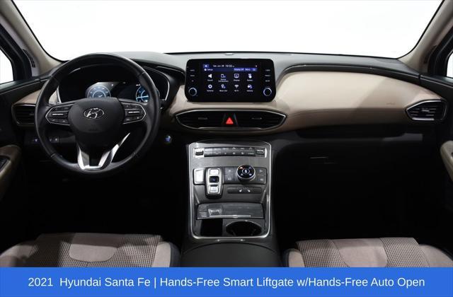 used 2021 Hyundai Santa Fe car, priced at $16,990