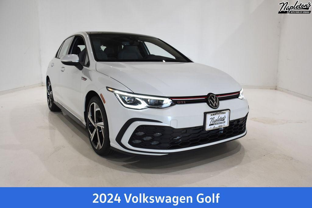new 2024 Volkswagen Golf GTI car, priced at $36,500