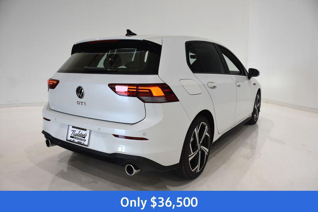 new 2024 Volkswagen Golf GTI car, priced at $36,500