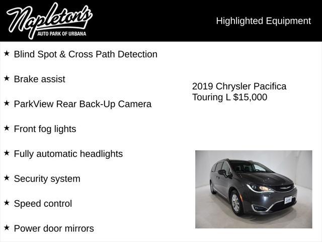 used 2019 Chrysler Pacifica car, priced at $15,000
