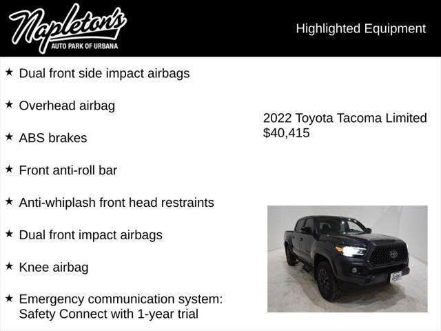 used 2022 Toyota Tacoma car, priced at $41,602