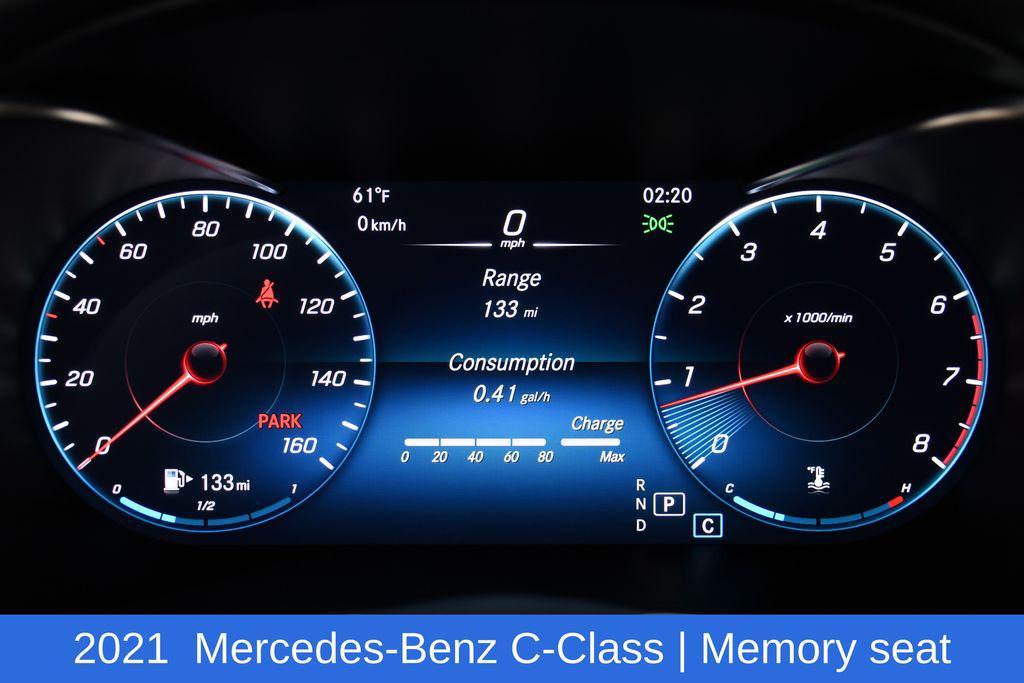 used 2021 Mercedes-Benz C-Class car, priced at $23,725