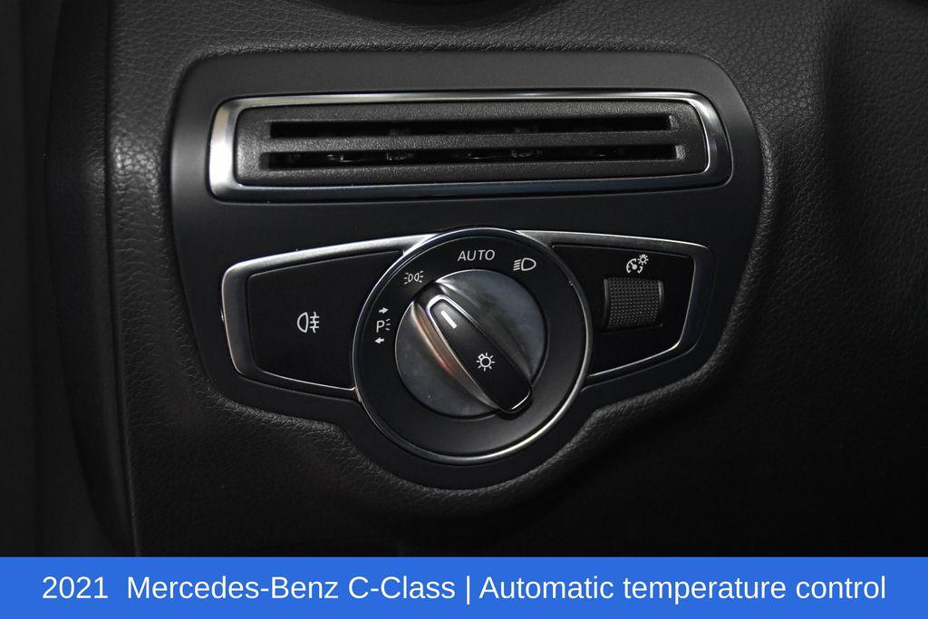 used 2021 Mercedes-Benz C-Class car, priced at $23,725