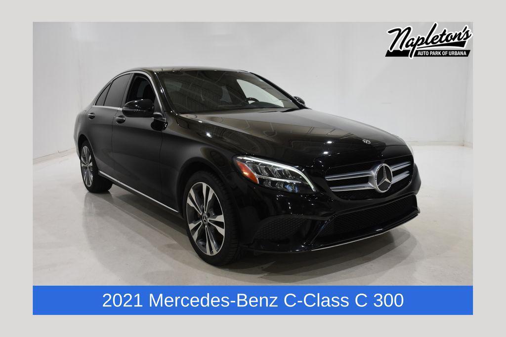 used 2021 Mercedes-Benz C-Class car, priced at $23,725