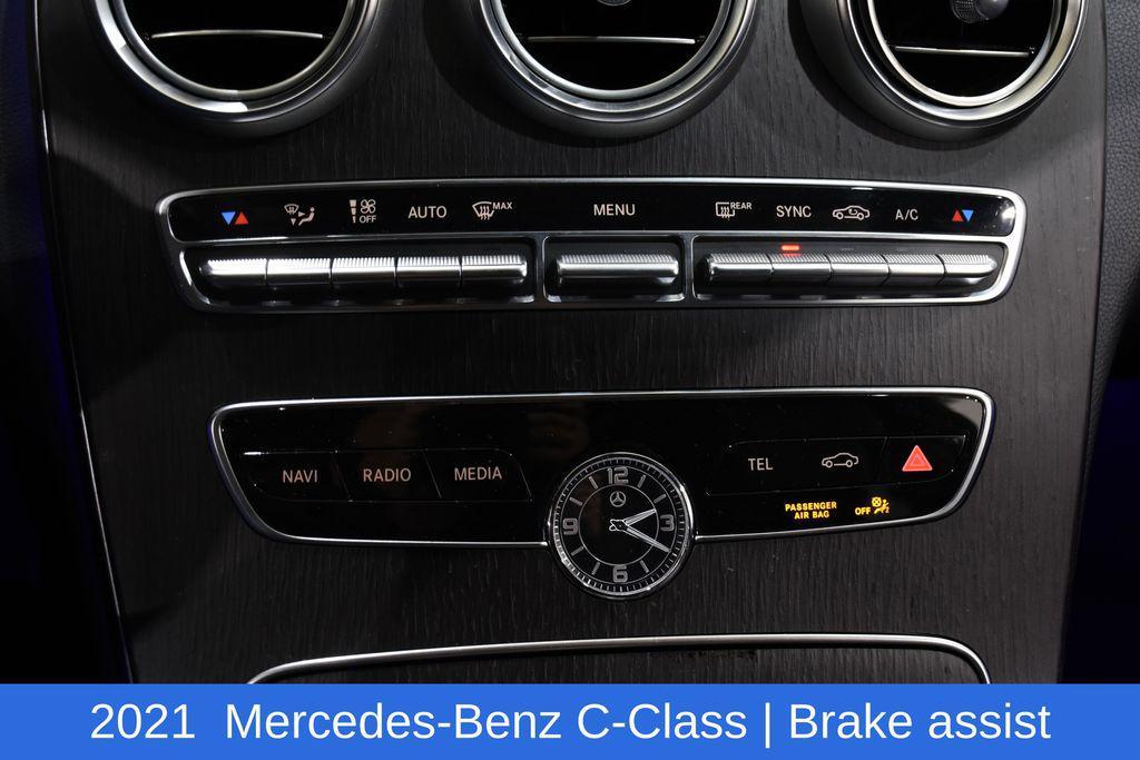 used 2021 Mercedes-Benz C-Class car, priced at $23,725