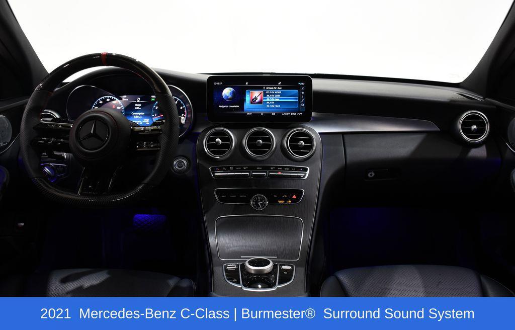 used 2021 Mercedes-Benz C-Class car, priced at $23,725