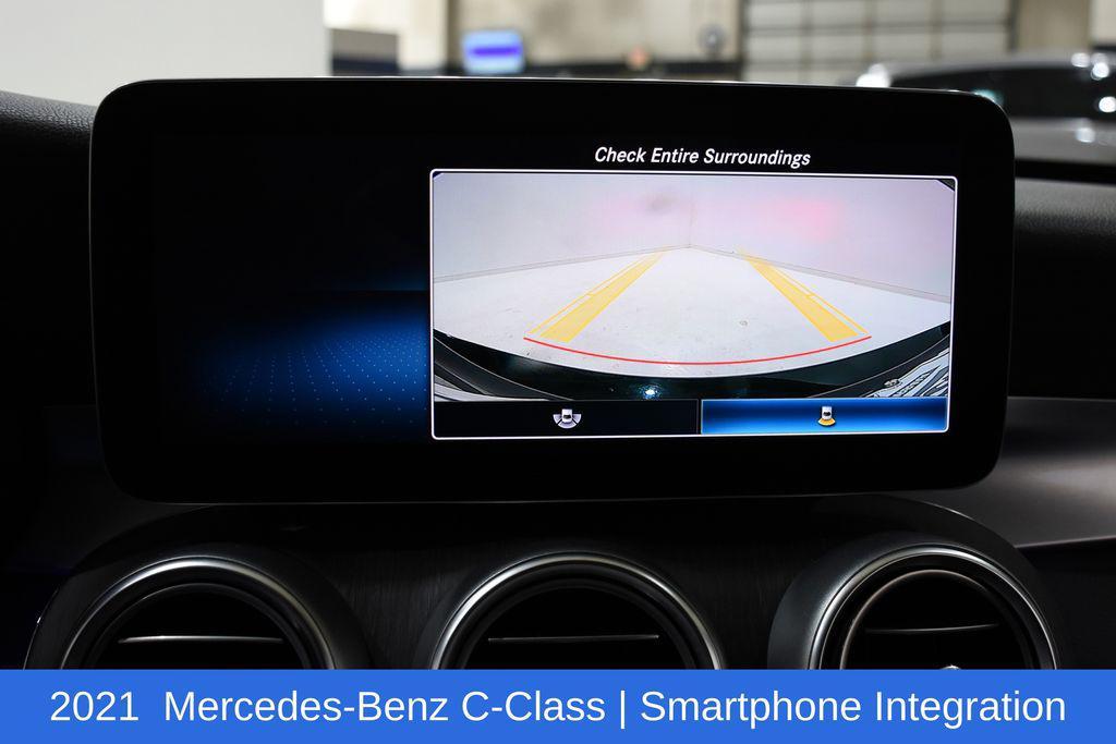 used 2021 Mercedes-Benz C-Class car, priced at $23,725