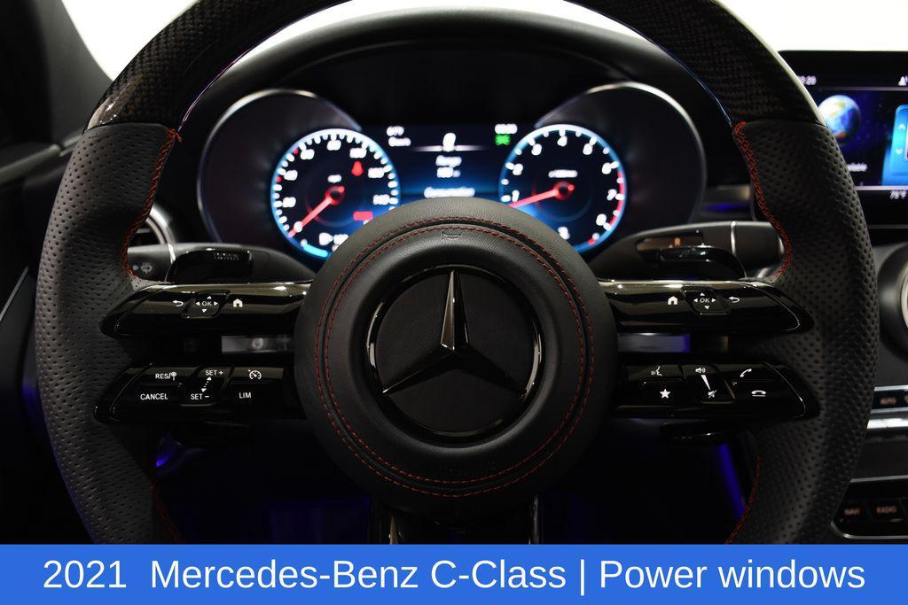 used 2021 Mercedes-Benz C-Class car, priced at $23,725