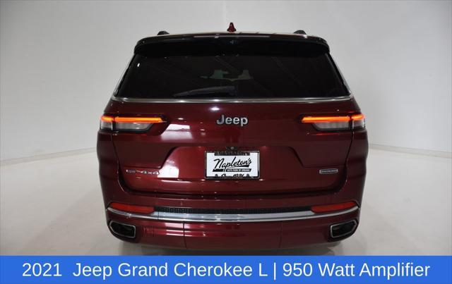 used 2021 Jeep Grand Cherokee L car, priced at $31,899