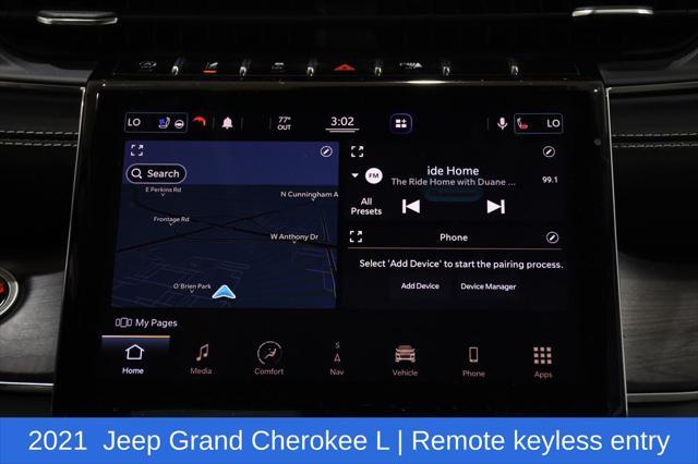 used 2021 Jeep Grand Cherokee L car, priced at $31,899