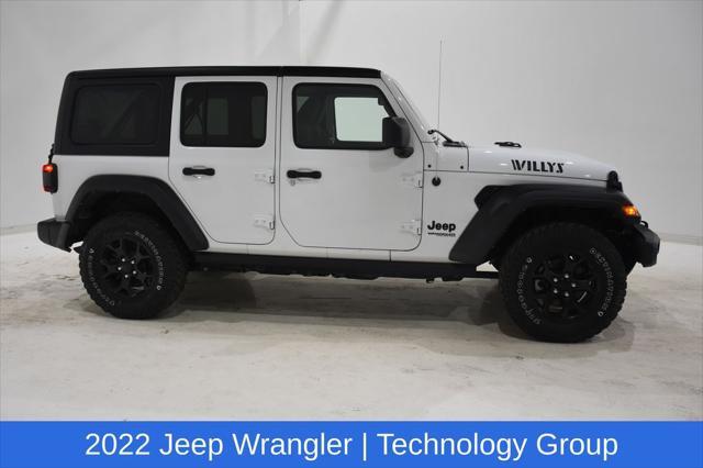 used 2022 Jeep Wrangler car, priced at $33,981