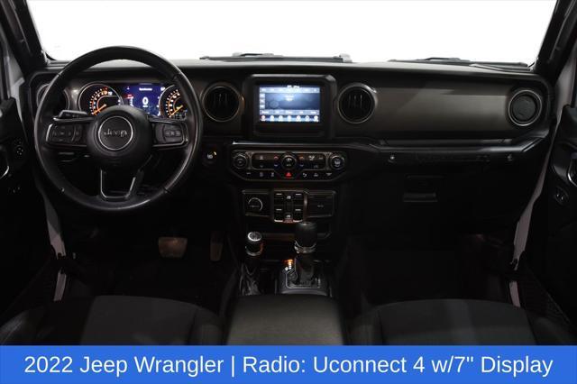 used 2022 Jeep Wrangler car, priced at $33,981