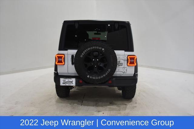 used 2022 Jeep Wrangler car, priced at $33,981