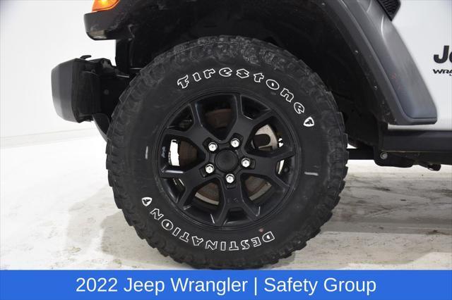 used 2022 Jeep Wrangler car, priced at $33,981