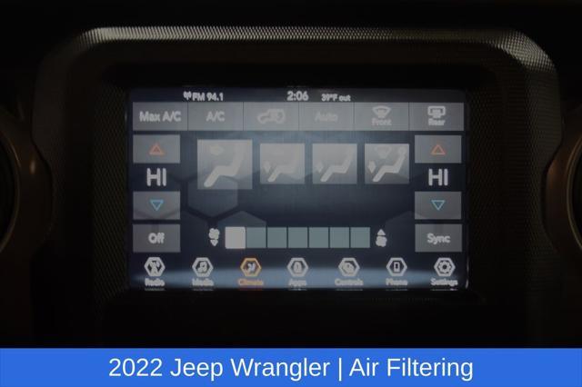 used 2022 Jeep Wrangler car, priced at $33,981