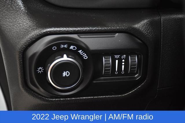 used 2022 Jeep Wrangler car, priced at $33,981