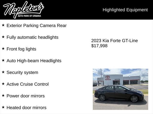 used 2023 Kia Forte car, priced at $17,998