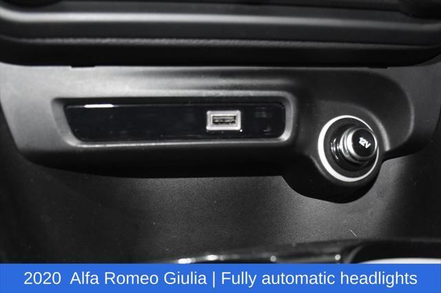 used 2020 Alfa Romeo Giulia car, priced at $20,999