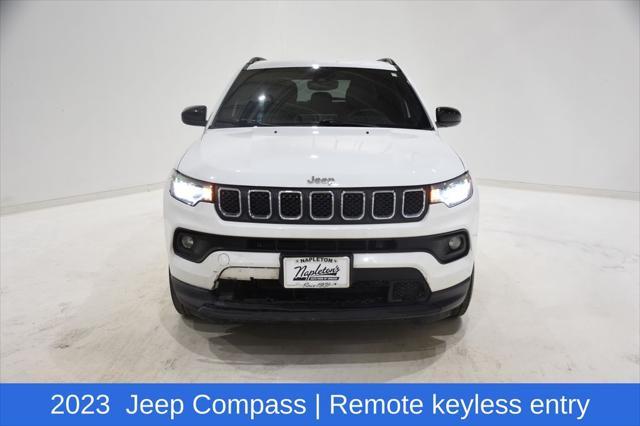 used 2023 Jeep Compass car, priced at $14,850