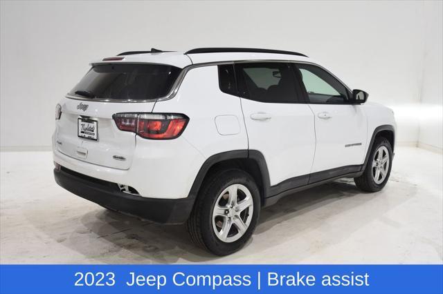 used 2023 Jeep Compass car, priced at $14,850