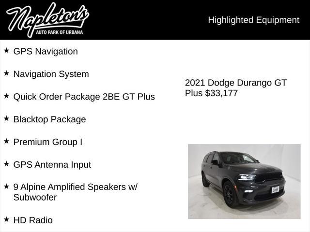 used 2021 Dodge Durango car, priced at $33,177