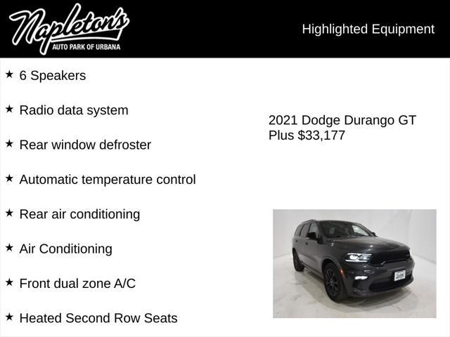 used 2021 Dodge Durango car, priced at $33,177