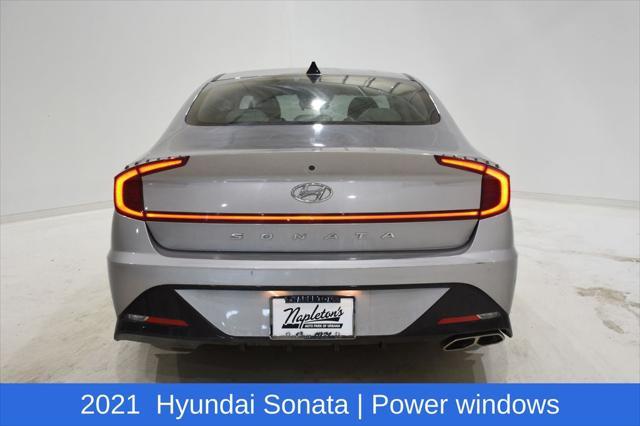 used 2021 Hyundai Sonata car, priced at $15,759