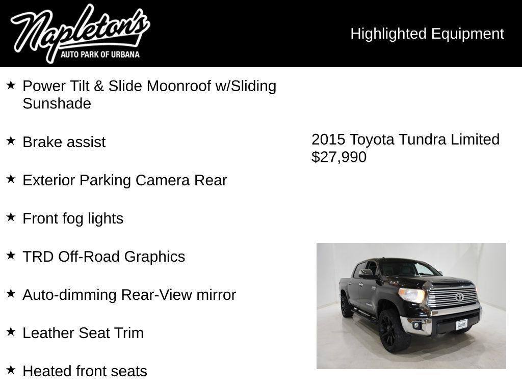 used 2015 Toyota Tundra car, priced at $27,990