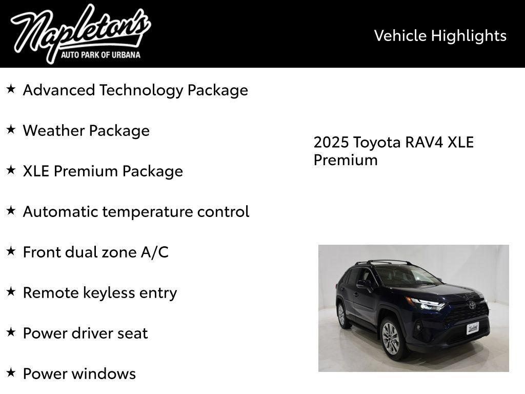 new 2025 Toyota RAV4 car, priced at $41,967