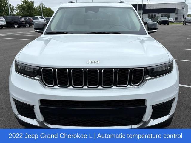 used 2022 Jeep Grand Cherokee L car, priced at $30,278