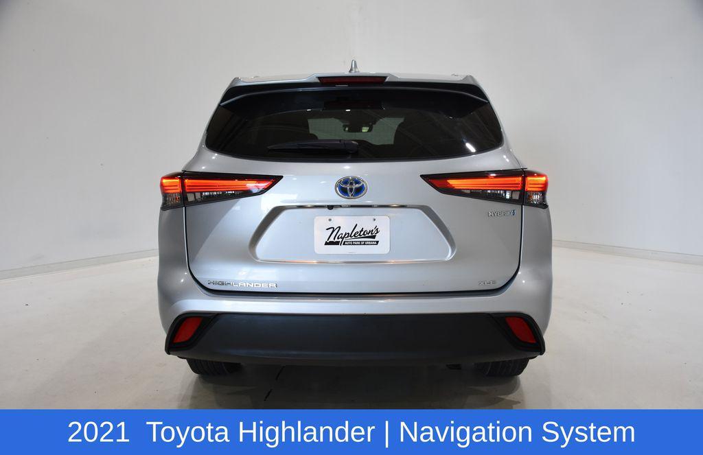 used 2021 Toyota Highlander Hybrid car, priced at $35,000