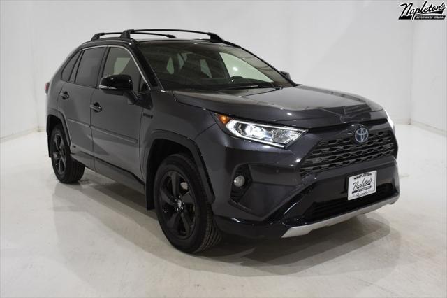 used 2021 Toyota RAV4 Hybrid car, priced at $28,195