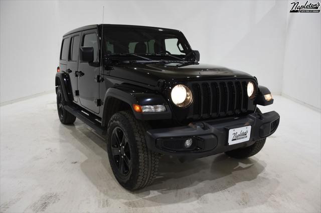 used 2021 Jeep Wrangler Unlimited car, priced at $33,742