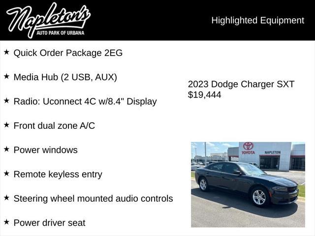 used 2023 Dodge Charger car, priced at $19,444