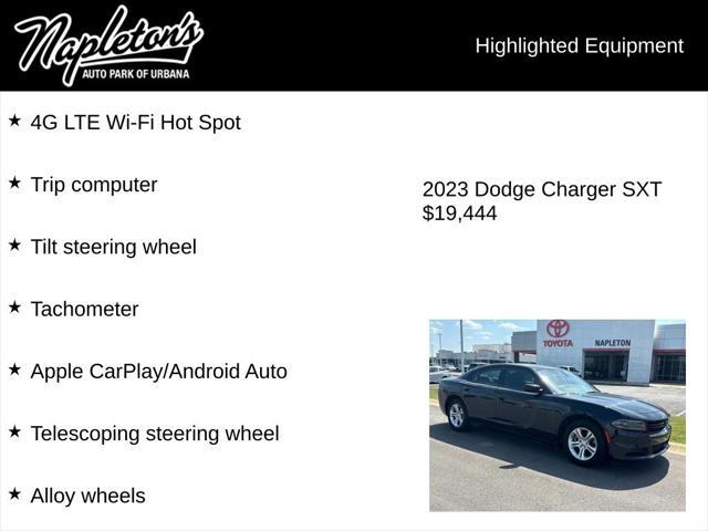 used 2023 Dodge Charger car, priced at $19,444