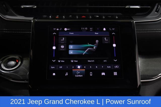 used 2021 Jeep Grand Cherokee L car, priced at $29,040