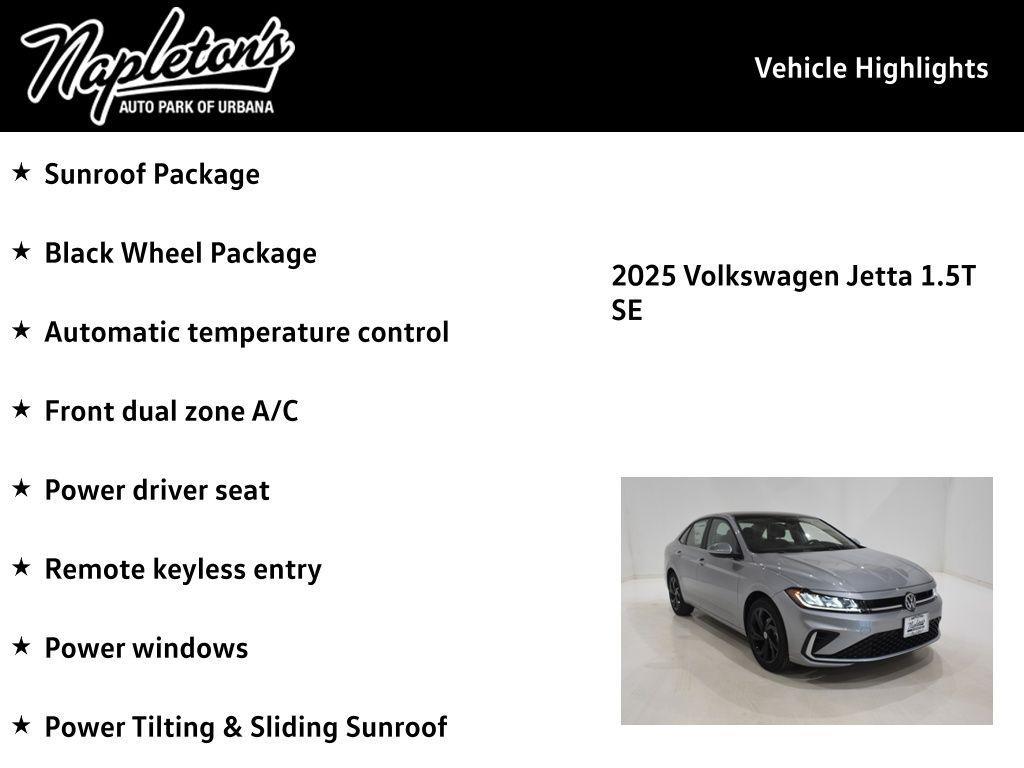 new 2025 Volkswagen Jetta car, priced at $27,007