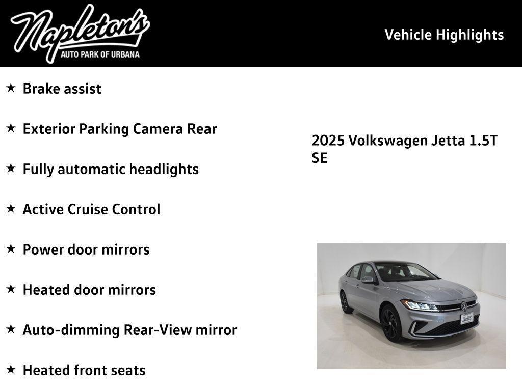 new 2025 Volkswagen Jetta car, priced at $27,007