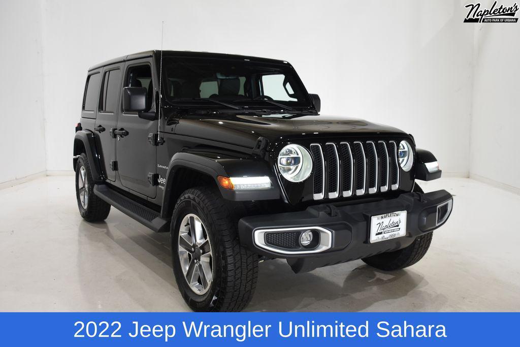 used 2022 Jeep Wrangler Unlimited car, priced at $31,990