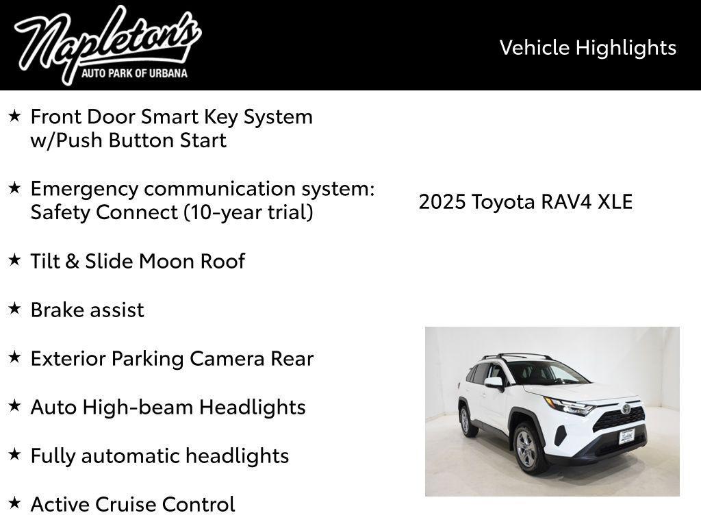 new 2025 Toyota RAV4 car, priced at $35,325