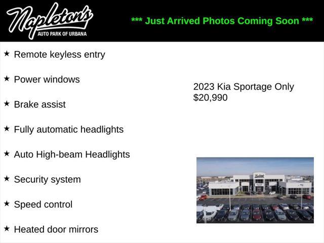 used 2023 Kia Sportage car, priced at $20,990