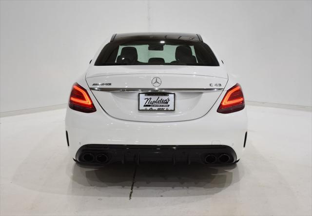 used 2020 Mercedes-Benz AMG C 43 car, priced at $36,250