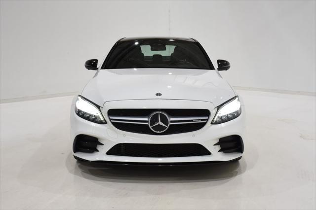 used 2020 Mercedes-Benz AMG C 43 car, priced at $36,250